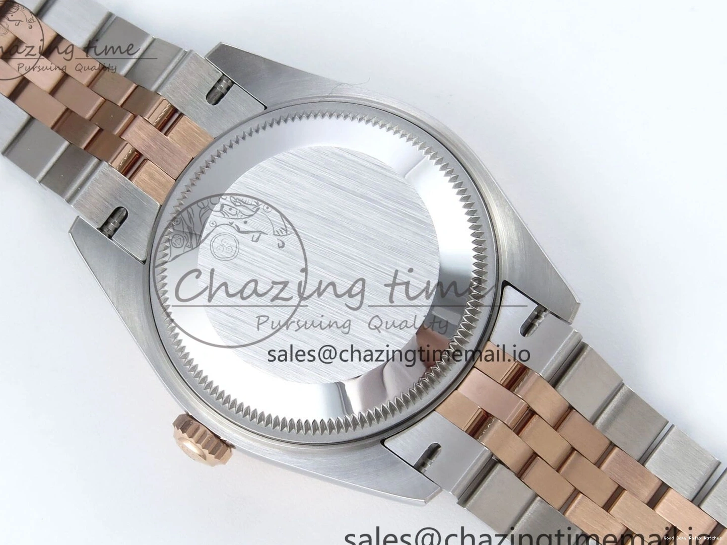 Best AAA Replica Sites Bracelet RG Dial Gray Jubilee 31 DateJust Steel 516 Roman ARF Edition SS Diamonds on 904L 1:1 278271 Best StreetReady ETA 0117